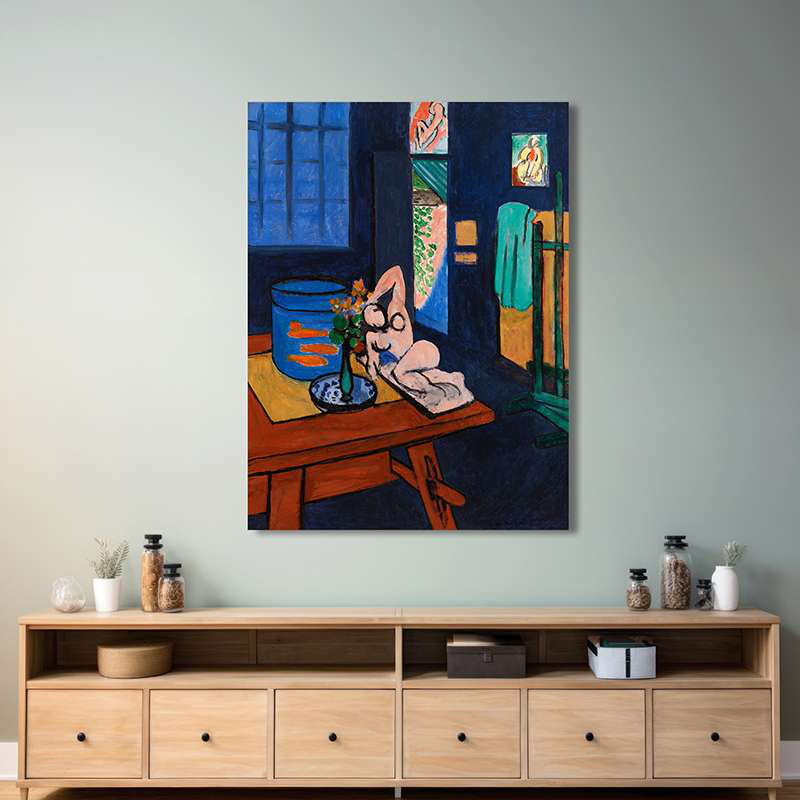 The Goldfish Workshop by Henri Matisse - Wrapped Canvas Print, 100cm H x 70cm W