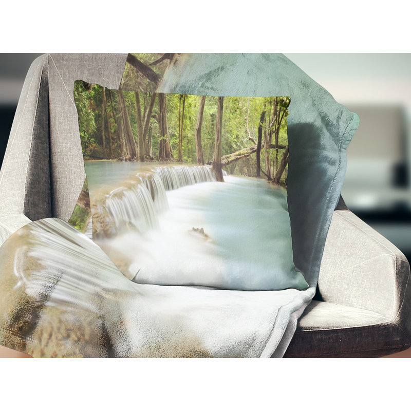 Coussin Huai Mae Kamin, Rectangulaire, 12 po x 20 po