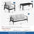 4-Piece Outdoor Patio Furniture Set-1985462884