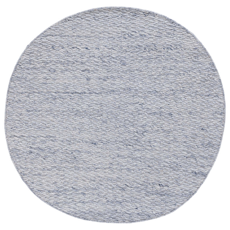 Natura Hand Loomed Pet Yarn Pile Rug, Round 6'
