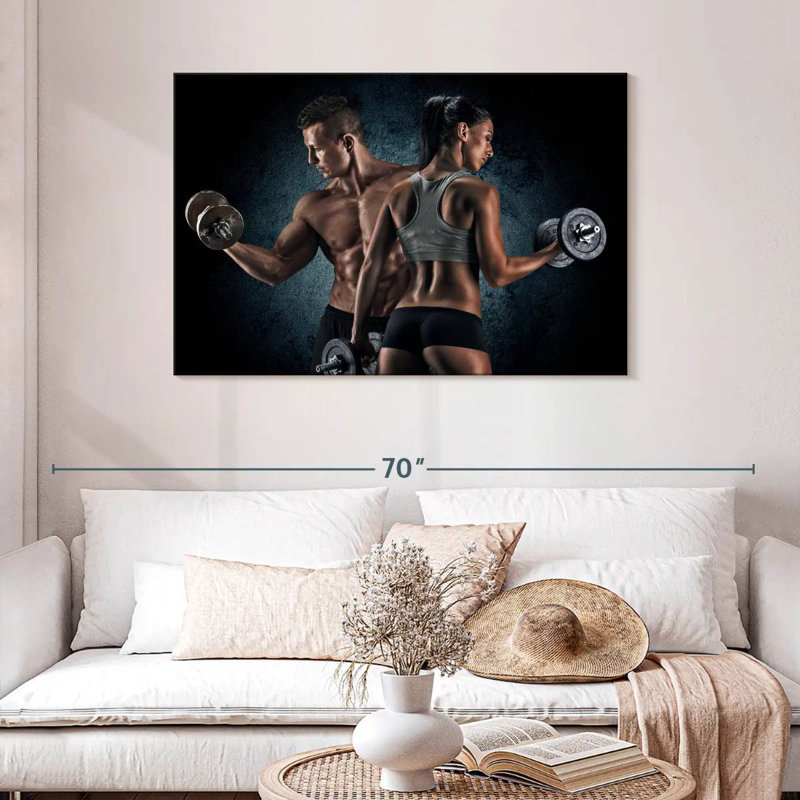 Senne Gym Couple, H 30 po x l 45 po