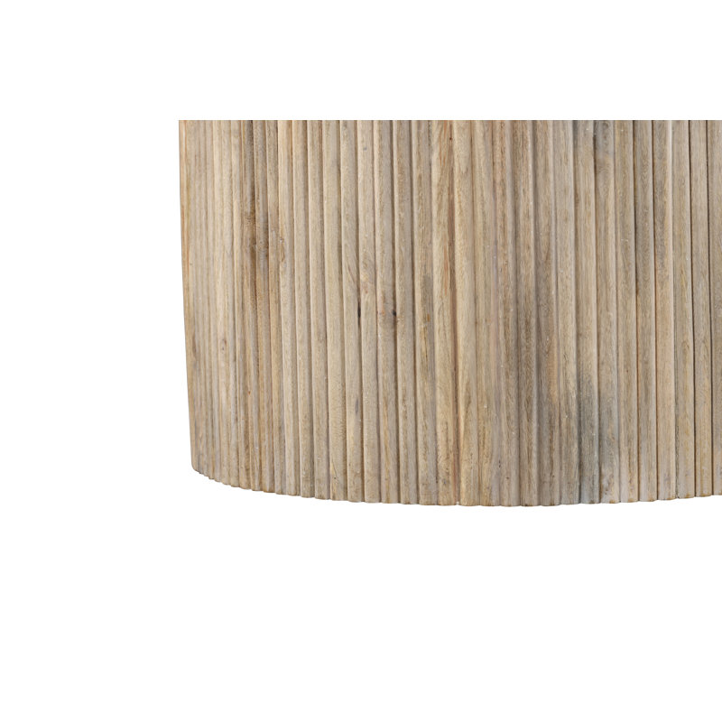 Marble and Mango Wood Coffee Table