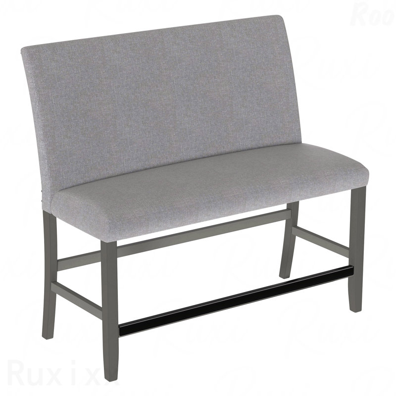 Upholstered Bench - With Backrest