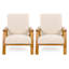 Chaise de patio avec coussins Brayson-1950668328