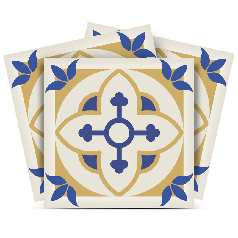 7'' W x 7'' L Vinyl Peel and Stick Mosaic Tile