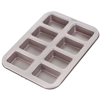 CHEFMADE 8 Cavity Brownie Cake Pan