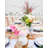 Hibiscus Glass Vase-30058372-30058366