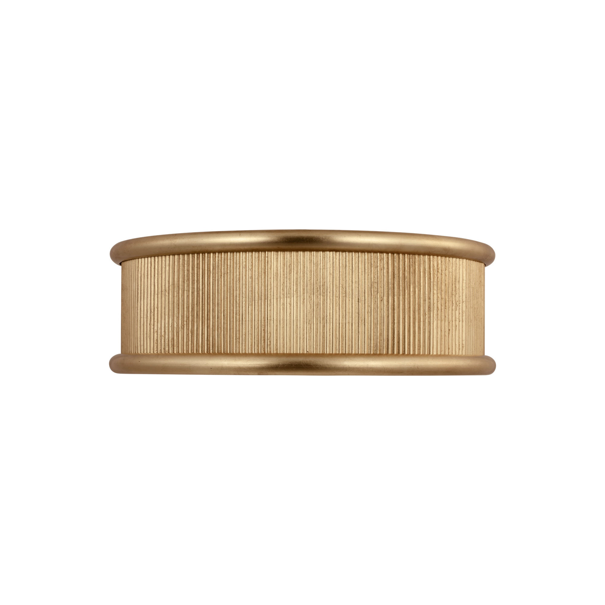 Rigsby Flush Mount, Gild, 6" H x 18" W x 18" D