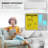 1,2000 BTU Smart Control Air Conditioner Mini Split Heat Pump Set with Timer with Remote Included