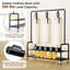 118cm Rolling Clothing Rack