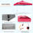 Pavillon escamotable 12 pi L 12 pi. D Auvent escamotable en acier-96335126