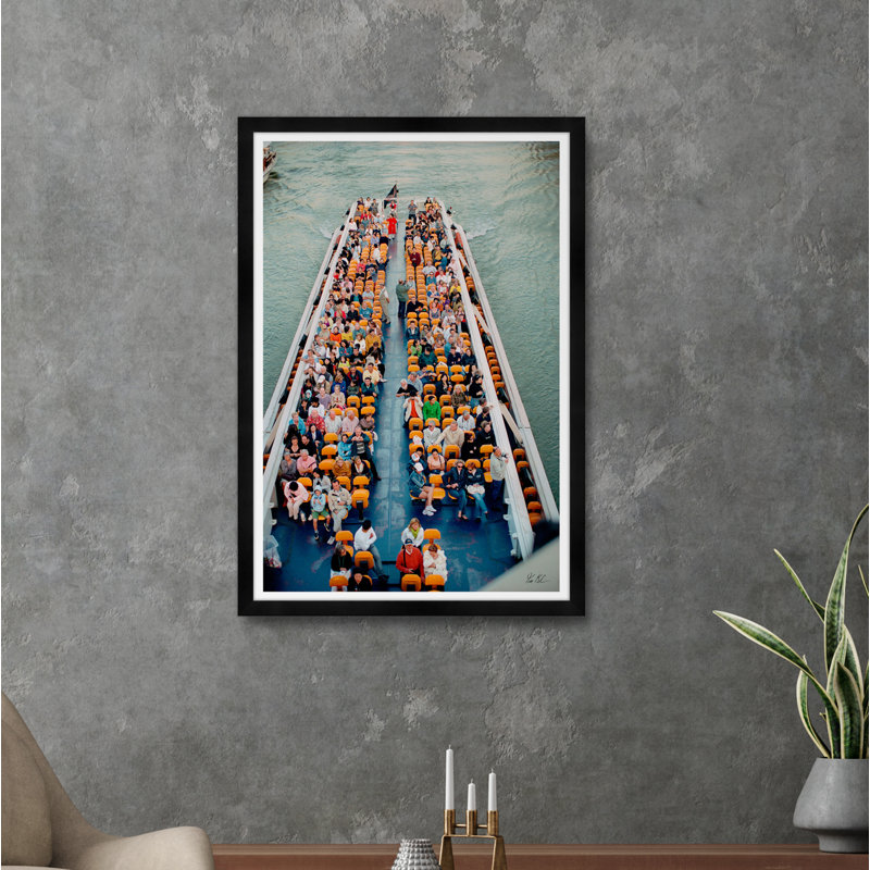 Traversée de la seine par Tim Klein - Photographie de cadre photo