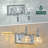 Modern Glass Crystal Vanity Light - Vintage Bathroom Lighting Fixtures Over Mirror, Vanity Lights G9 Bulb (35.43 Inch)-1920259502-1920979759