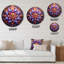 Horloge murale antique en métal Mandala II-93382401