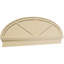 Fronton en uréthane Elliptical Signature, brun clair apprêté-102752109-113222582-113054387