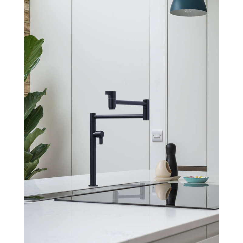 WOWOW Kitchen Faucet, Matte Black