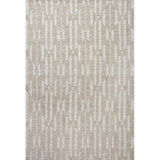 Hazen Hand Tufted Wool Geometric Area Rug in Brown