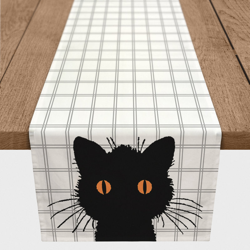 Escanaba Plaid Halloween Table Runner, 72cm L x 16cm W
