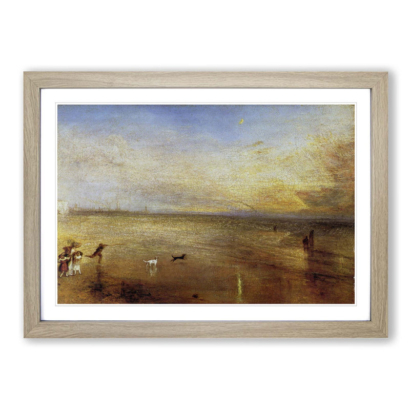 J.M.W. Turner - Single Picture Frame Painting, Oak