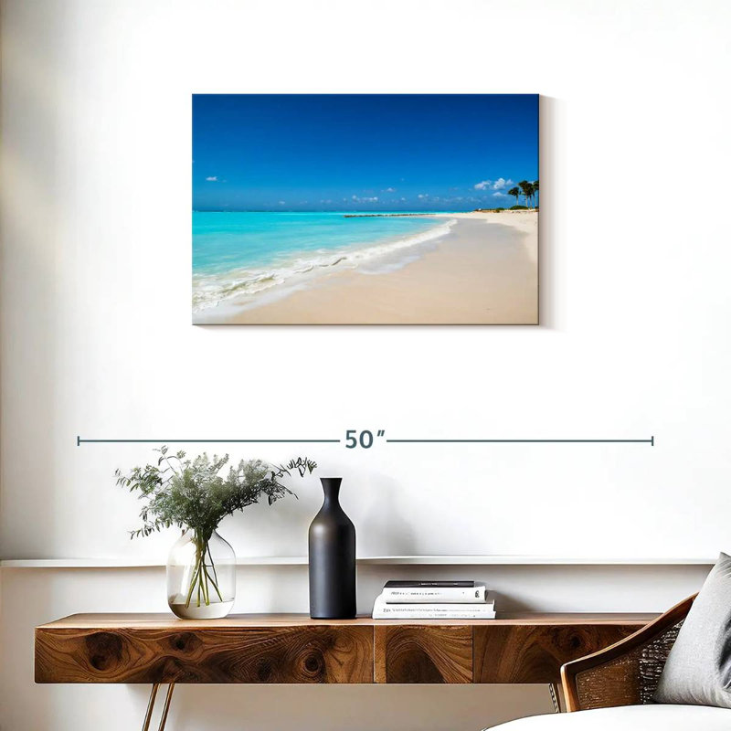 Gillard Sandy Turquoise Beach, 20" H x 30" W
