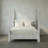 Patras Solid Wood Four Poster Bed-101884162