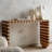 Retro Striped Console Table