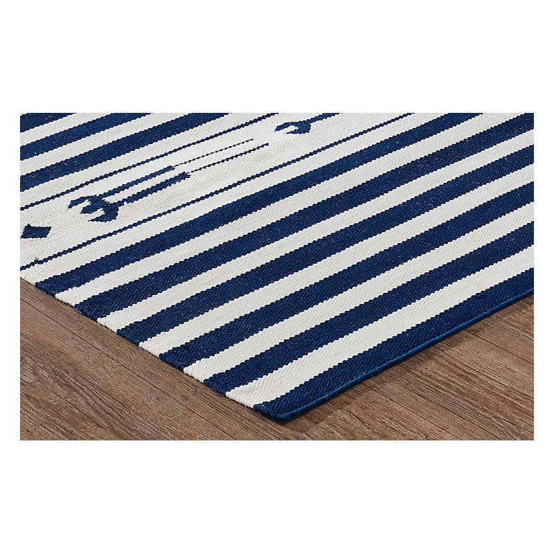 Kyree - Navy, Rectangle 8' x 10'
