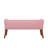Sabrina Fabric Upholstered Bench with Rubberwood Legs-97628149