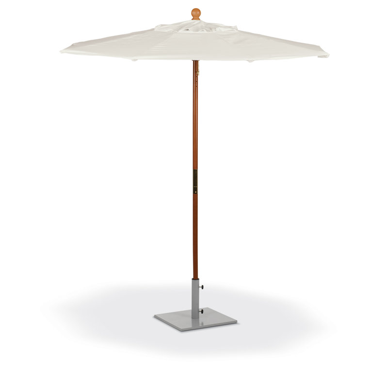 Oxford 72 in. W Octagonal Market Umbrella, Canvas Natural Sunbrella® Canvas