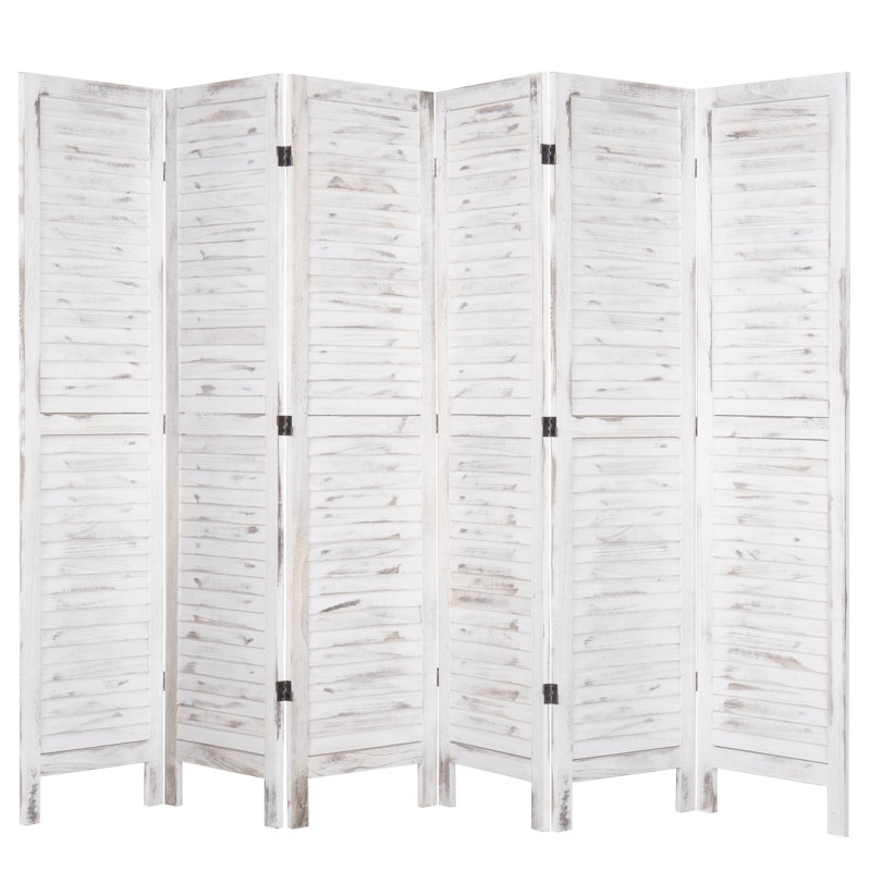 Solid Wood Room Divider, 6