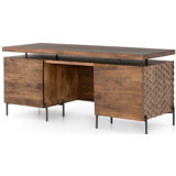 Raffael Solid Wood Credenza Desk