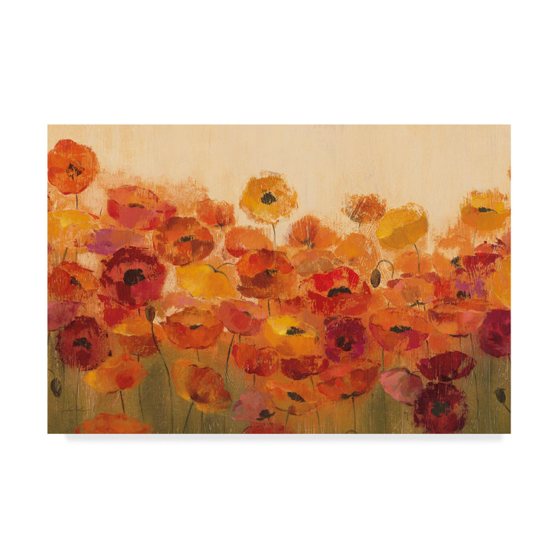 « summer pops », reproduction de peinture à l’acrylique sur toile tendue, H 22 po x l 32 po x P 2 po