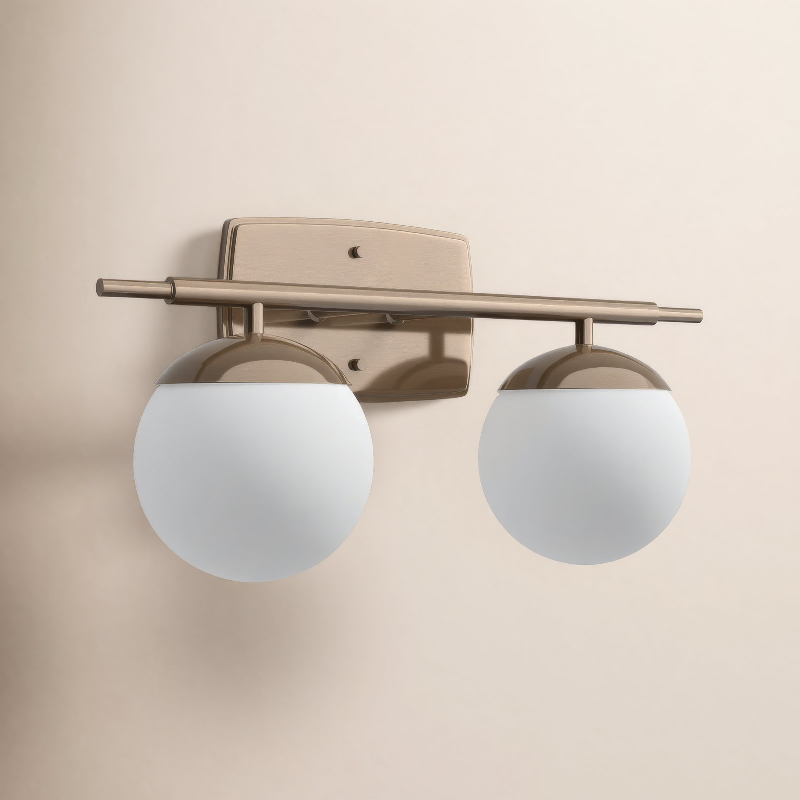 Colford 2-Light Vanity Light, Brass