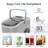 26 Lb.Daily Production Bullet Ice Countertop Ice Maker, Self-Cleaning Ice Makers-78609290