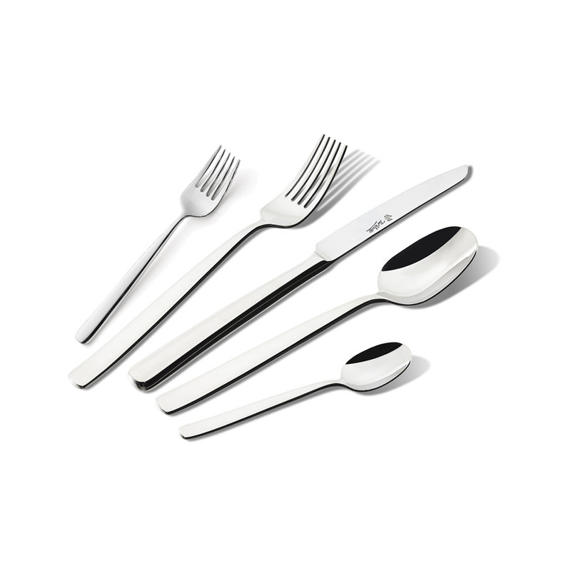 60-Piece 18/10 Stainless Steel Cutlery Set for 12 People