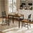 Dining Table Set, Bar Table With 2 Dining Benches, Kitchen Table Counter With Chairs, Industrial For Kitchen Breakfast Table, Living Room, Party Room, Rustic Brown And Black,35.4″L X23.6″W X 29.7″H-1786899750-1786899745