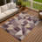 Machine Washable Indoor/Outdoor Jozwiak ACN2373 Geometric Rug-970500265