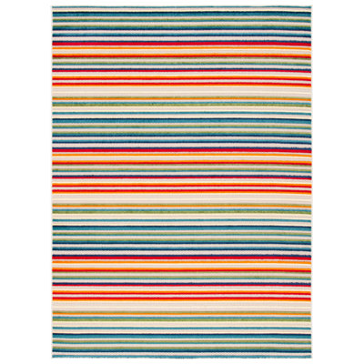 Tapis intérieur / extérieur rayé Kamari Performance