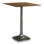 Calloway Square Solid Wood Pedestal Dining Table
