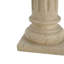Support pour plante de 26,09 pouces, colonne à piédestal, intérieur extérieur, teint sable, oxyde de magnésium, sans assemblage, pour exposer des plantes teintées, terrasse de jardins