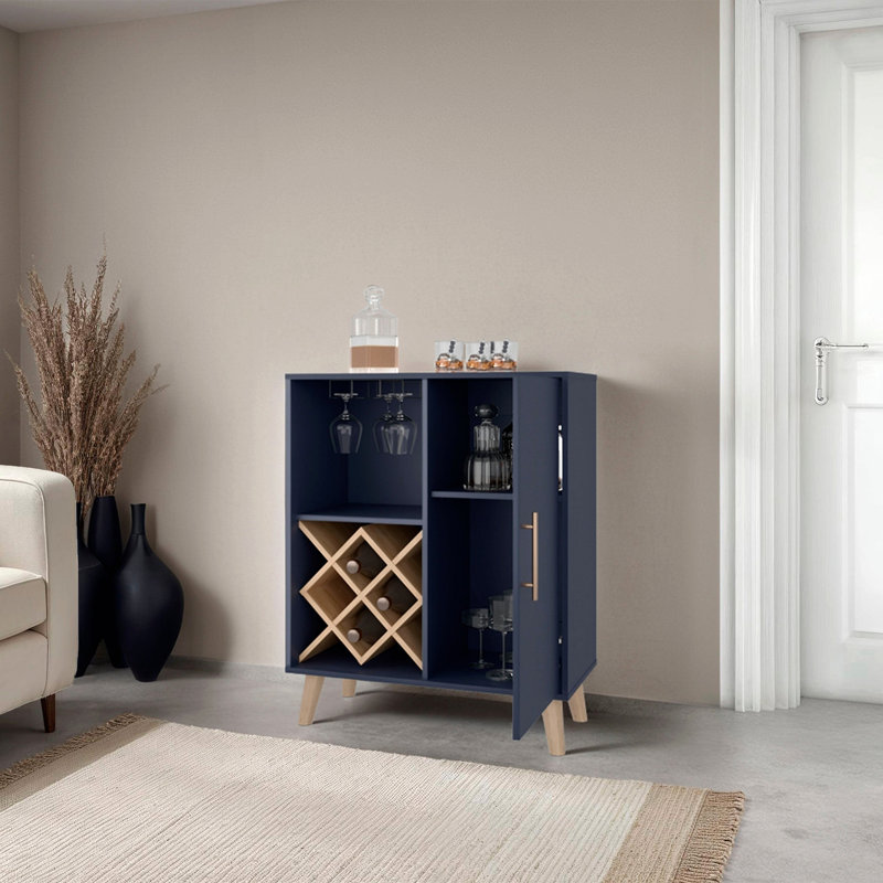 Bar avec porte-bouteilles