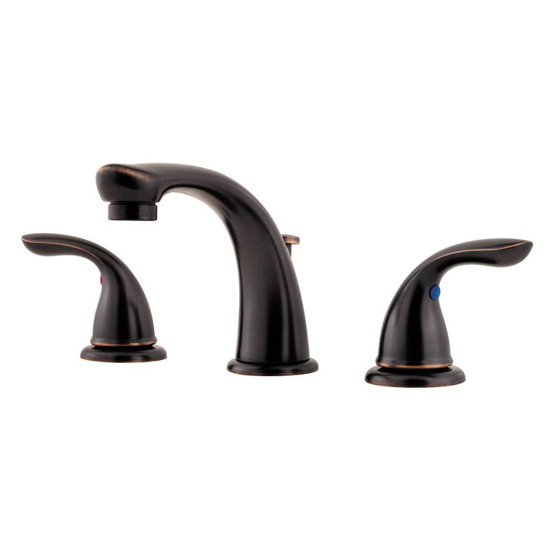 Widespread Bathroom Faucet with Drain Assembly, Tuscan Bronze