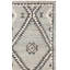 Tapis rétro en jute à tissage plat Goodsell-1186145106