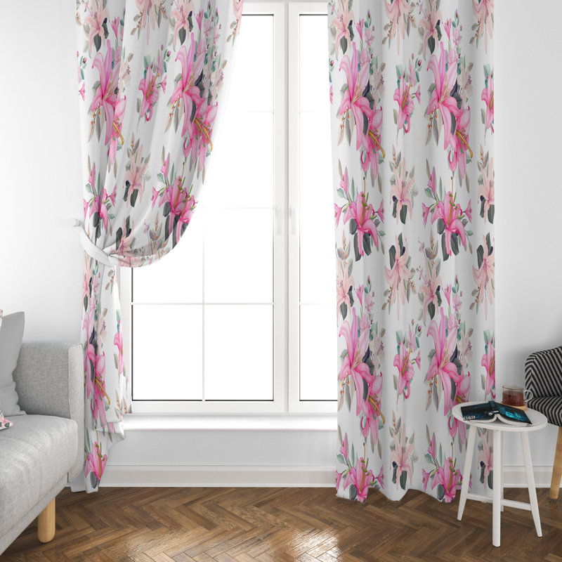 Paire de rideaux obscurcissant en polyester Hanzhe, L 20 po x L 52 po