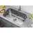 30'' L Single Bowl Stainless Steel Kitchen Sink