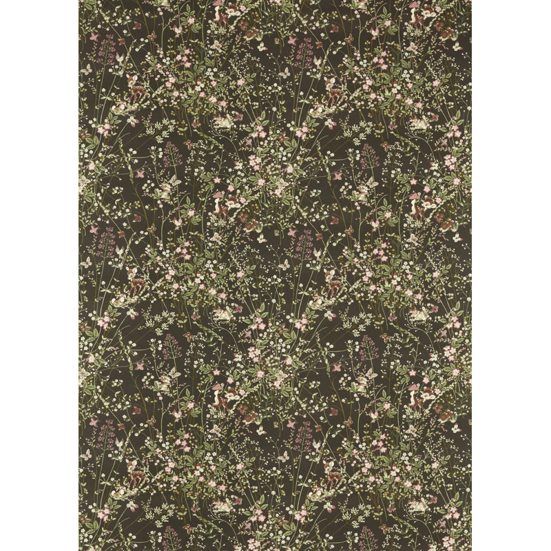 Bambi Fabric, Chocolate