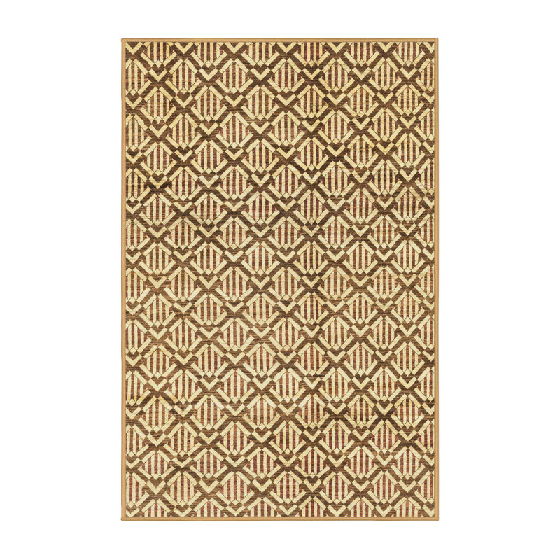Tapis abstrait moderne 3311, Tapis de couloir 2 pi x 5 pi