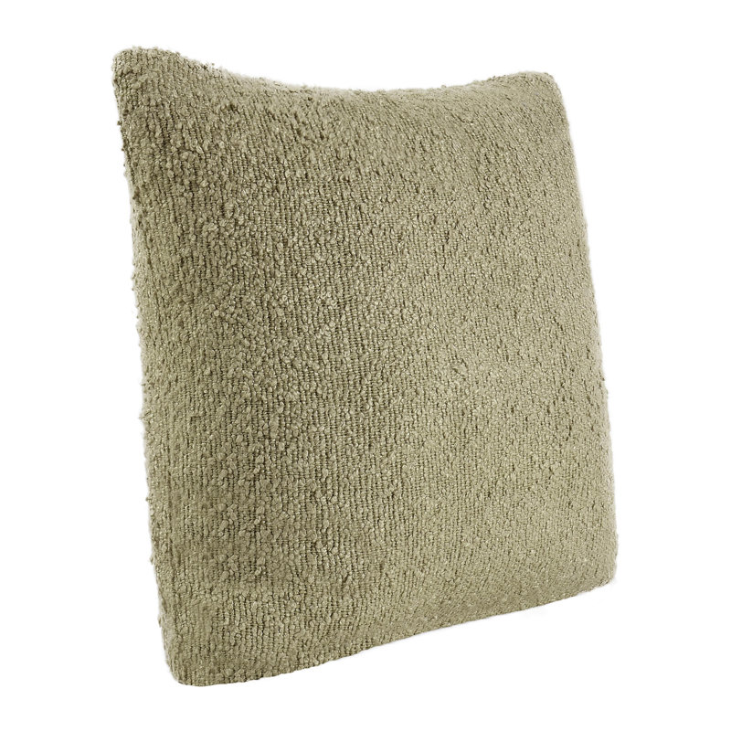 Sava Pillow Cover & Insert, Ivory, Square