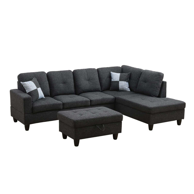 Addley 103.5" Wide Right Hand Facing Sofa & Chaise