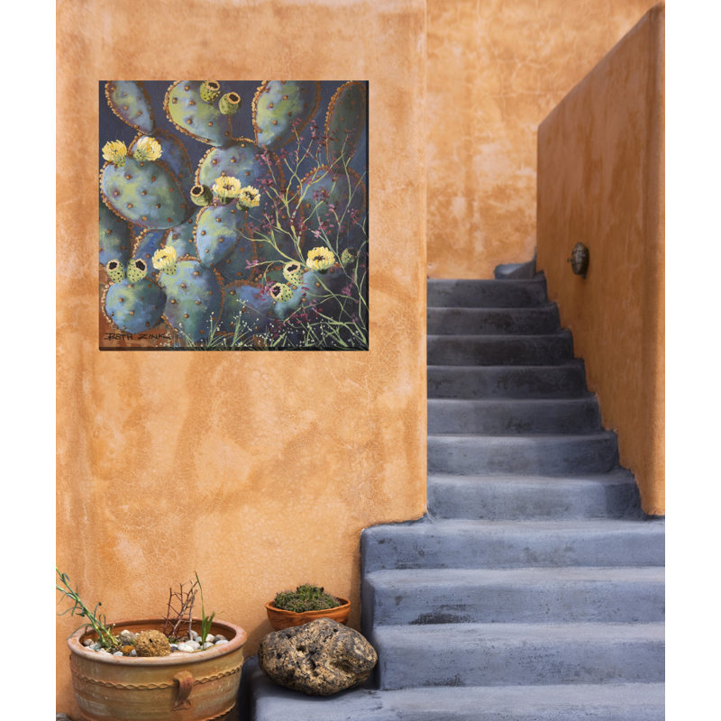 Prickles Outdoor Wall Canvas Art